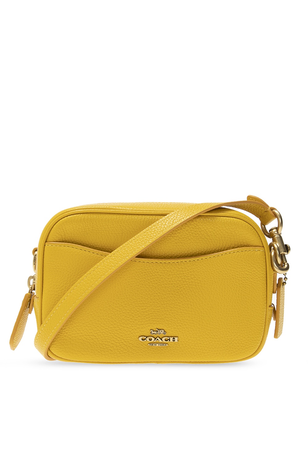 Yellow clearance coach wristlet